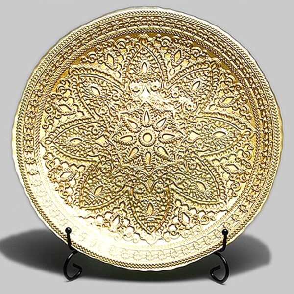 Wholesale glass charger plate PZ-034 product photo